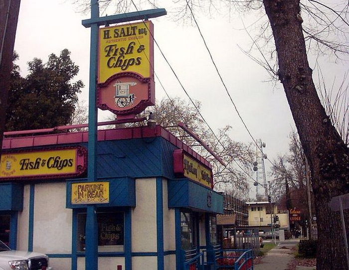 H Salt Fish & Chips (H. Salt Esq. Fish & Chips) - Some Typical Examples Of H Salt Motif